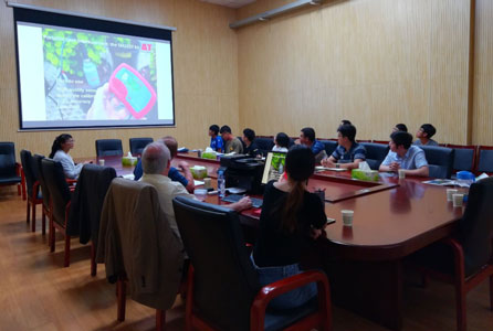 英國Delta-T廠家代表訪問點(diǎn)將科技