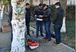 TRU樹(shù)木雷達(dá)、PICUS 3彈性波樹(shù)木斷層畫(huà)像診斷儀在昆山市綠化委員會(huì)順利驗(yàn)收